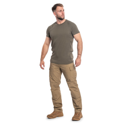 Футболка Helikon-Tex Термоактивна Functional T-shirt - Quickly Dry - Olive Green розмір S (TS-FUN-QD-02-B03)