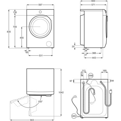 Пральна машина Electrolux EW7W4492U