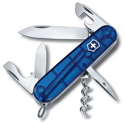 Ніж Victorinox Spartan Ukraine 91 мм Синьо-прозорий/Жовтий (1.3603.T2.8)