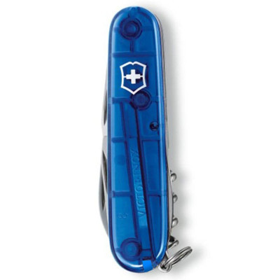 Ніж Victorinox Spartan Ukraine 91 мм Синьо-прозорий/Жовтий (1.3603.T2.8)