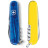 Ніж Victorinox Spartan Ukraine 91 мм Синьо-прозорий/Жовтий (1.3603.T2.8)
