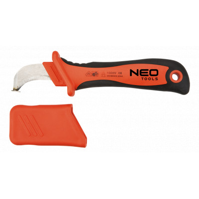 Ніж монтажний Neo Tools (1000 В) з &quot;підошвою&quot;, 190 мм (01-551)