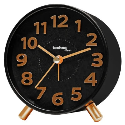 Настільний годинник Technoline Modell F Black/Cooper (DAS302473)