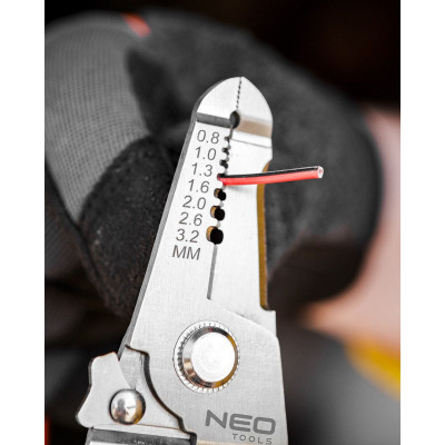 Затиск для клем Neo Tools 0.8-3.2мм кв., 180мм (01-549)
