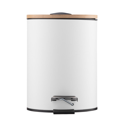 Контейнер для сміття Ardesto Minimalism З педаллю Білий 3 л (ARHB3601WB)