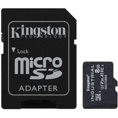 Карта пам&#039;яті Kingston 8GB microSDHC class 10 UHS-I V30 A1 (SDCIT2/8GB)
