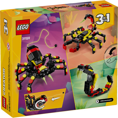 Конструктор LEGO Creator Дикі тварини: Дивовижний павук (31159)