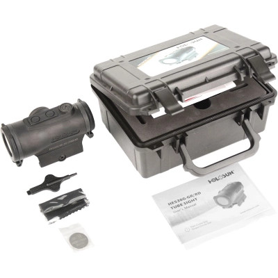 Коліматорний приціл Holosun HE530G-RD точка 2 MOA + коло 65 МОА (Red) (HE530G-RD)