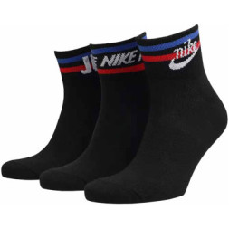 Шкарпетки Nike U NK NSW EVERYDAY ESSENTIAL AN 3PR DX5080-010 34-38 3 пари Чорні (196148786002)