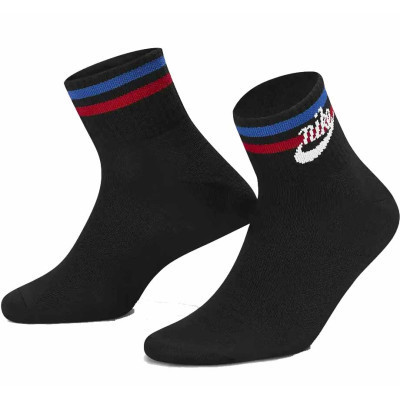 Шкарпетки Nike U NK NSW EVERYDAY ESSENTIAL AN 3PR DX5080-010 34-38 3 пари Чорні (196148786002)