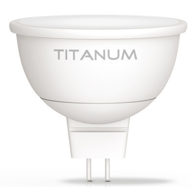 Лампочка TITANUM MR16 6W GU5.3 3000K (TLMR1606533)