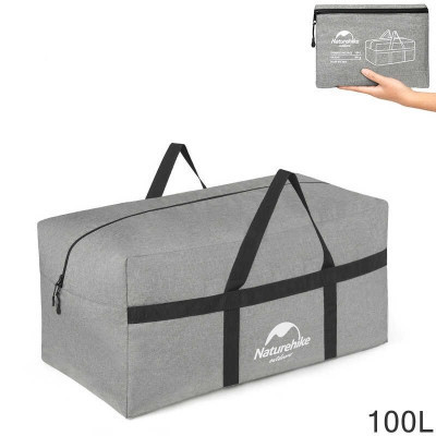 Дорожня сумка Naturehike NH17S021-L 100 л світло-сірий (6927595724927)