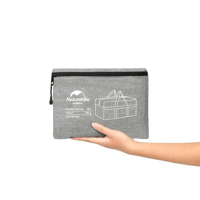 Дорожня сумка Naturehike NH17S021-L 100 л світло-сірий (6927595724927)