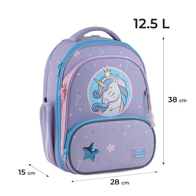 Портфель GoPack Education 597M-3 Fairytale Unicorn (GO25-597M-3)