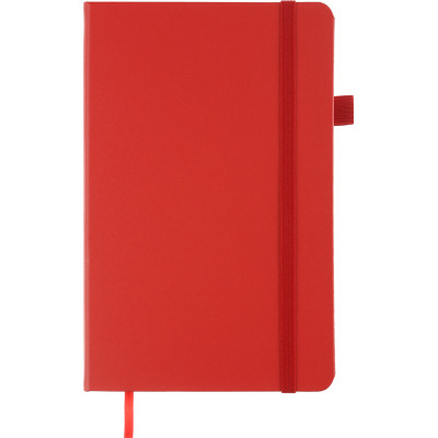 Книга записна Buromax Etalon 125x195 мм 96 аркушів в клітинку обкладинка зі штучної шкіри Червона (BM.291160-05)