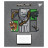 Зошит Yes Minecraft Arrows А5 12 аркушів коса лінія (767572)
