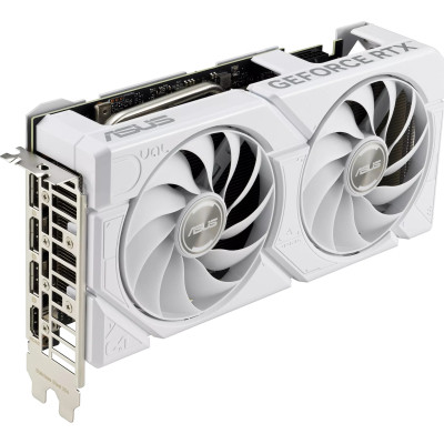 Відеокарта ASUS GeForce RTX4070 SUPER 12Gb DUAL OC WHITE EVO (DUAL-RTX4070S-O12G-EVO-WHITE)