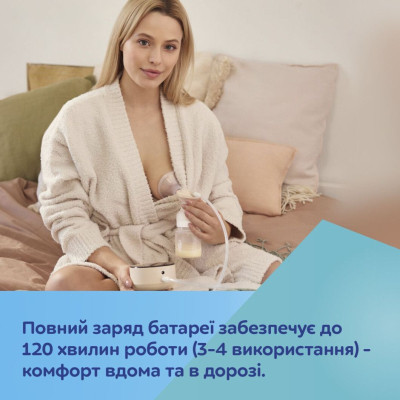 Молоковідсмоктувач Canpol babies мобільний електричний Take&amp;Go (12/211)