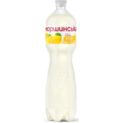 Напій Моршинська соковмісний негазований зі смаком лимону 1.5 л (4820017002561)