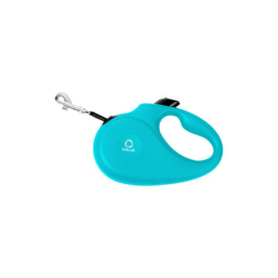 Повідок для собак Collar стрічка XS до 12 кг 3 м блакитний (81232)