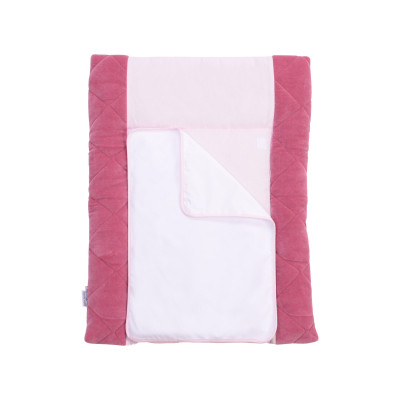 Пеленальний матрацик Верес Velour Wild rose 50х70 см (429.011)