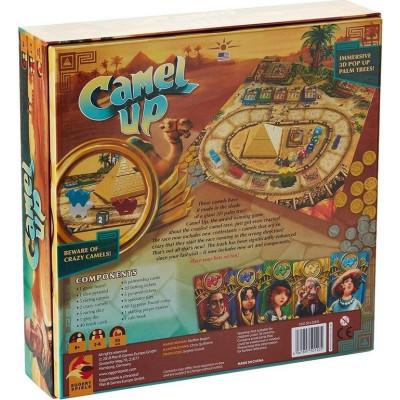 Настільна гра Asmodee Верблюди, вперед 2- видання, англійський (PZE30070EN)