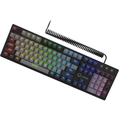 Клавіатура Lorgar Azar 514 RGB USB UA Black (LRG-GK514B-UA)