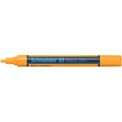Маркер Schneider MAXX 265 крейдовий 2-3 мм, помаранчевий (S126506)