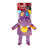 Іграшка для собак GiGwi Plush Бегемот з мотузками та пищалкою 34 см (2255)