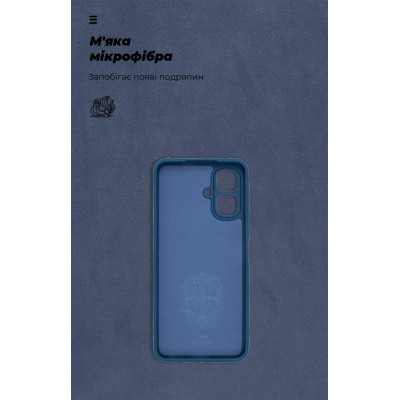 Чохол до мобільного телефона Armorstandart ICON Tecno Spark Go 2 4G Camera cover Dark Blue (ARM88246)