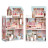 Ігровий набір Ecotoys Ляльковий будинок BIG Fresh Pink (D8112)