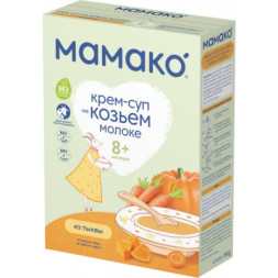 Дитяча каша MAMAKO Крем-суп з гарбуза на козячому молоці 150 г (4670017090279)