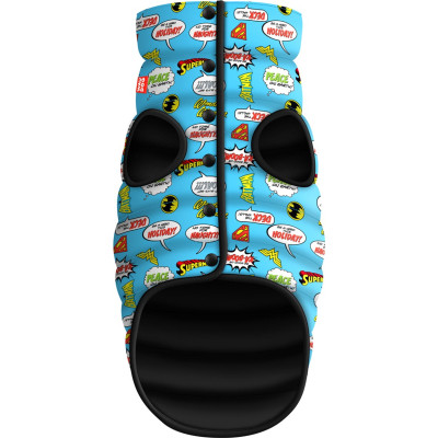 Курточка для тварин WAUDOG Clothes &quot;Ліга Справедливості у блакитному&quot; S 35 (0935-4002)