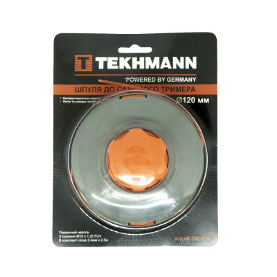 Косильна головка Tekhmann 120 мм нейлонова EASY Load (40332274)