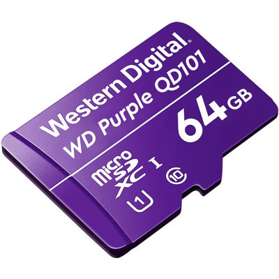 Карта пам&#039;яті WD 64GB microSDXC class 10 UHS-I (WDD064G1P0C)