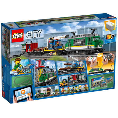 Конструктор LEGO CITY Вантажний потяг (60198)