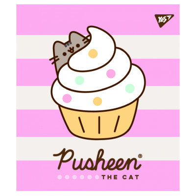 Зошит Yes А5 Pusheen 12 аркушів лінія (766808)