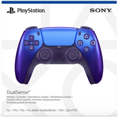 Геймпад Sony Playstation DualSense Bluetooth PS5 Chrome Indigo (1000044476)
