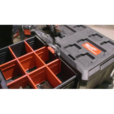 Ящик для інструментів Milwaukee PACKOUT з 3-ма висувними відсіками (4932472130)