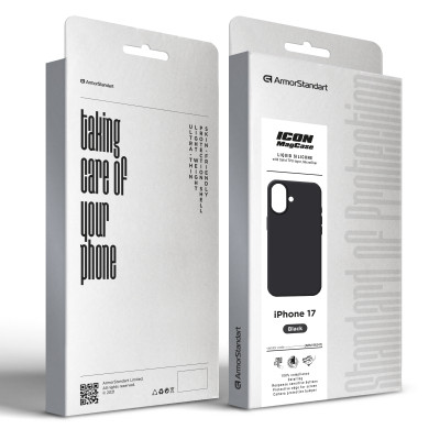 Чохол до мобільного телефона Armorstandart ICON2 MagCase Apple iPhone 17 Black (ARM86247)