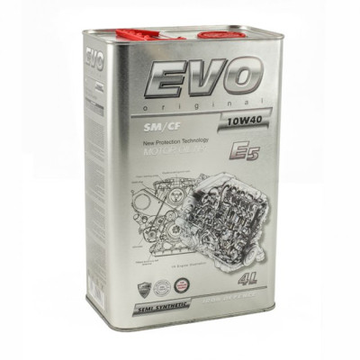 Моторна олива EVO E5 10W-40 SM/CF 4L (E5 4L 10W-40)