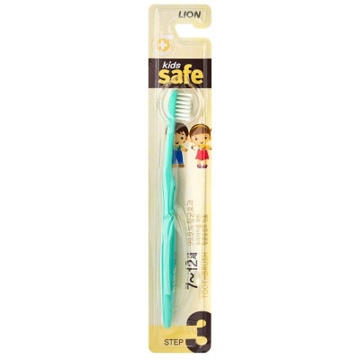 Дитяча зубна щітка Lion Kids Safe 7-12 років нано-срібна,1шт (8806325611585)