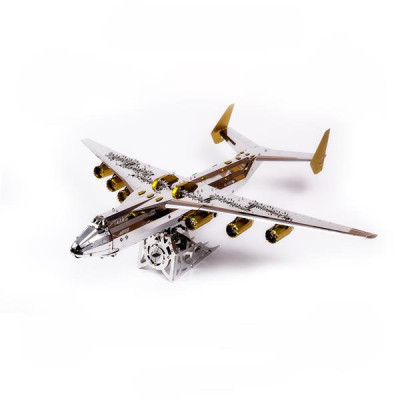 Конструктор Metal Time Колекцiйна модель Ukrainian Dream Exclusive Edition Ан-225 Мрія зібрана двокольорова (MT001EE/READY)