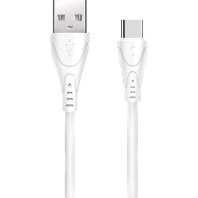 Дата кабель USB 2.0 AM to Type-C 1.0m SC-112a White XoKo (XK-SC-112a-WH)
