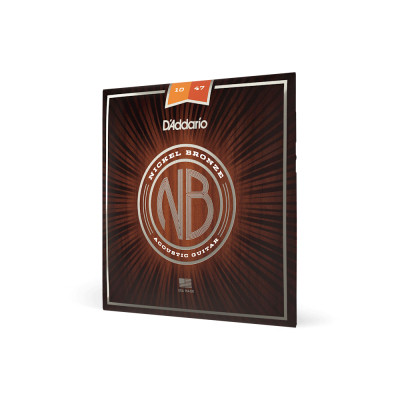Струни для гітари D&#039;Addario Nickel Bronze Extra Light (10-47) (NB1047)