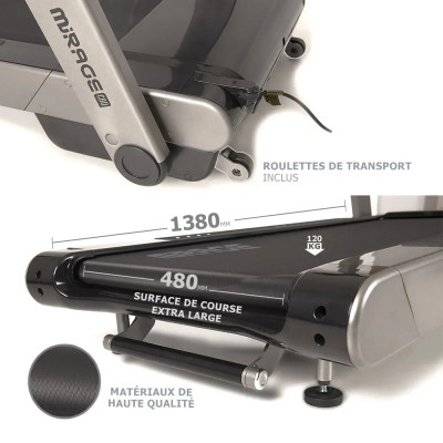 Бігова доріжка Toorx Mirage-C80 (931222)