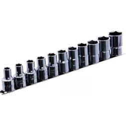 Набір головок Toptul 12-гранних на планці 1/2&quot; 11од. 8-22мм (GAAQ1601U-12)