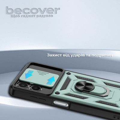 Чохол до мобільного телефона BeCover Military Samsung Galaxy A07 SM-A075 Dark Green (713899)