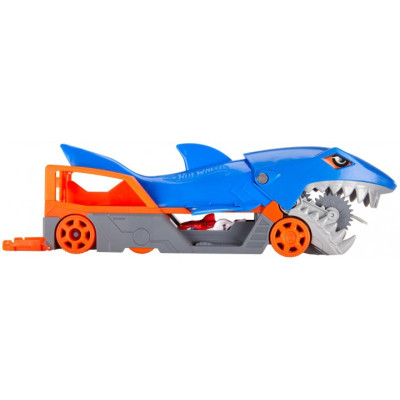 Ігровий набір Hot Wheels Вантажівка-транспортер &quot;Акуляча паща&quot; (GVG36)