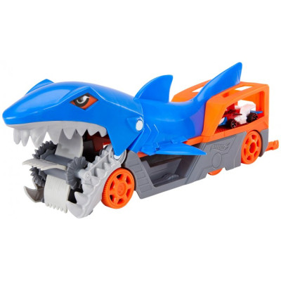 Ігровий набір Hot Wheels Вантажівка-транспортер &quot;Акуляча паща&quot; (GVG36)
